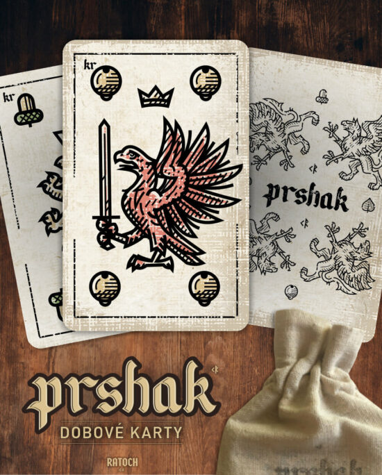 2 balíčky karet Prshak